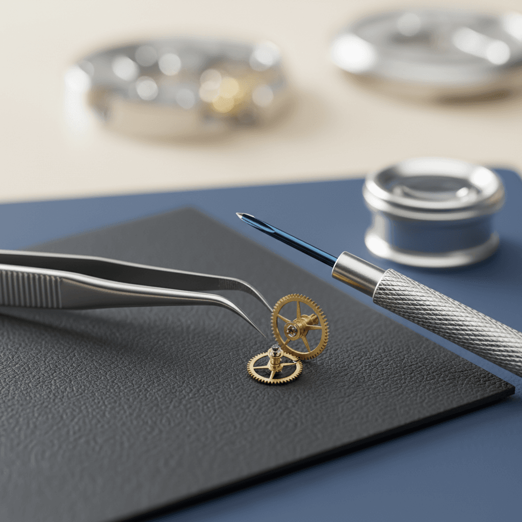 Product photographed on textured surface with natural light